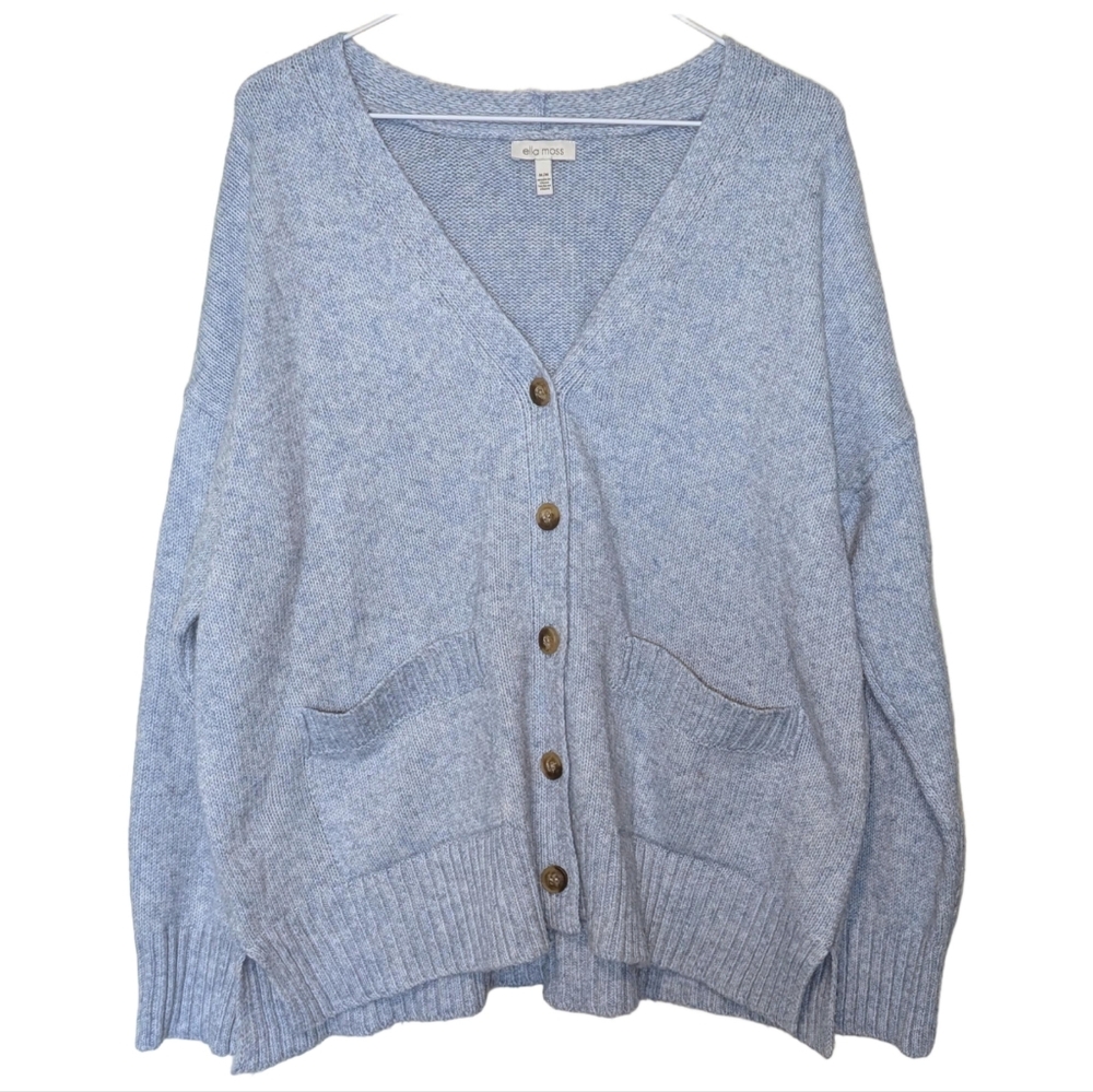 Ella Moss Cornflower Blue Cardigan